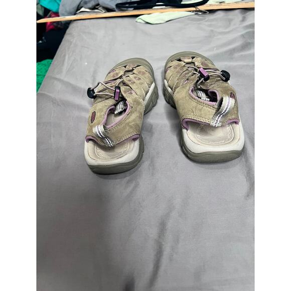Keen womens size 8 sandals Whisper Waterproof beige/pink hiking, camping - Picture 5 of 9